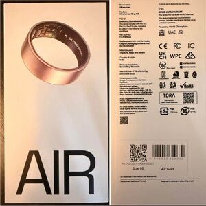 Ultra Human AIR Smart Ring in Gold